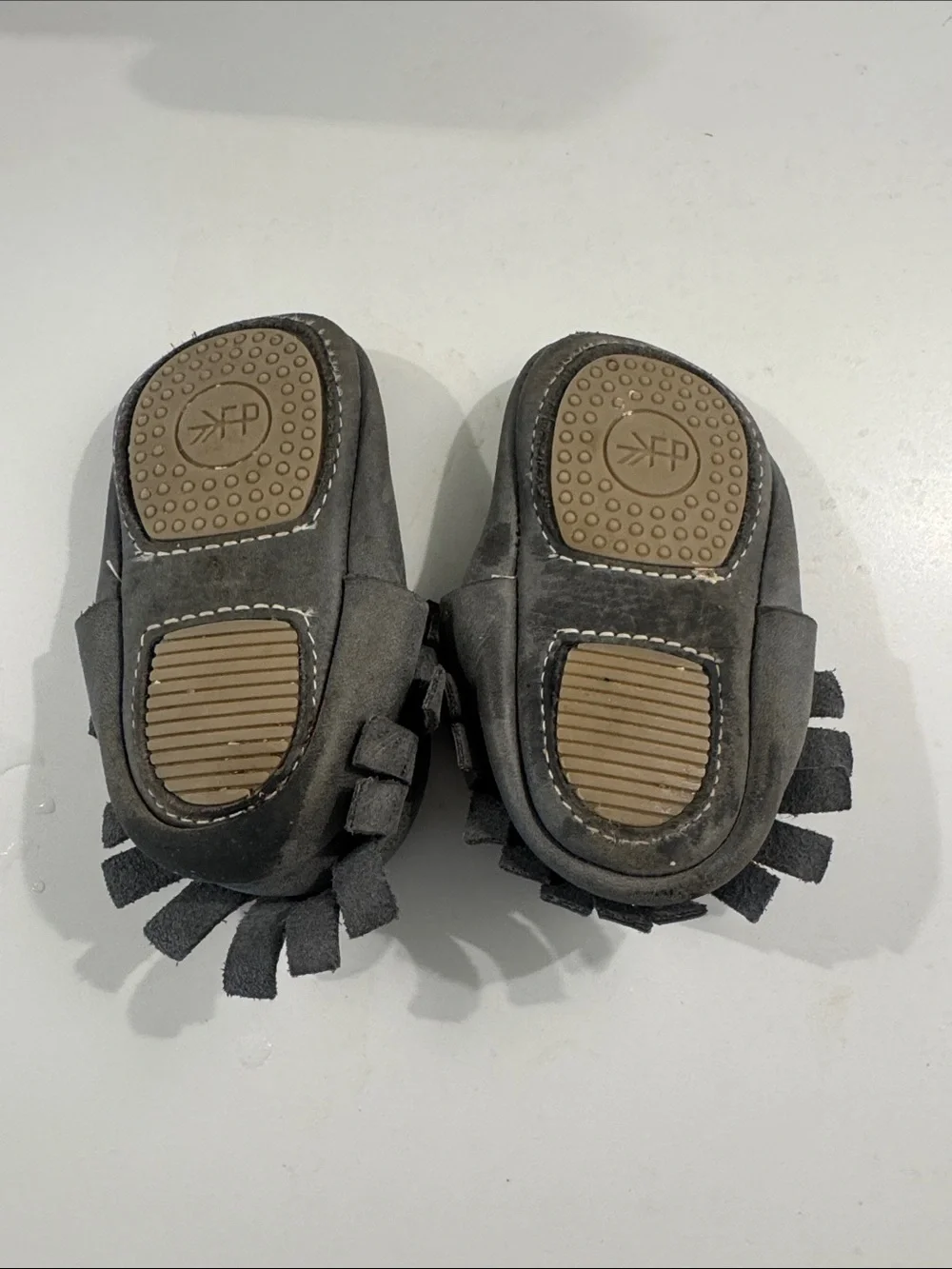 Freshly Picked Gray Moccasins
